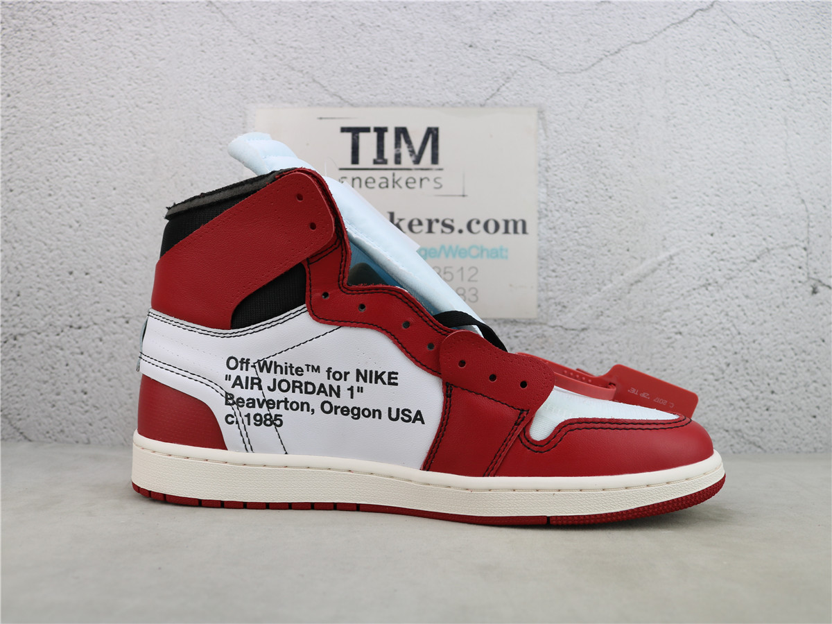 OG Batch OFF-WHITE x Air Jordan 1 Retro High Chicago AA3834 101